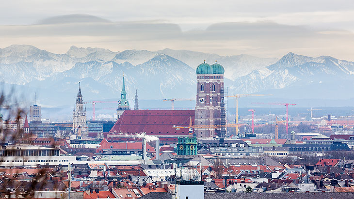 München Panorame (©Foto iStock, Christian Adler)